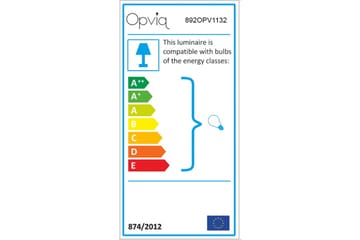 Opviq Profil Bordslampa - Vit/Svart - Products - Belysning - Lampor & belysning inomhus - Bordslampa