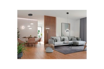 Pendel TRIO Celeste 3-del, Mattsvart/vit/kaffebrun - 3-del, Mattsvart/vit/kaffebrun - Products - Belysning - Lampor & belysning inomhus - Taklampa & takbelysning - Kökslampa & taklampa kök