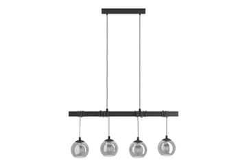 Takpendel Eglo Argallo Svart/Transparent med 4 Lampor - Products - Belysning - Lampor & belysning inomhus - Taklampa & takbelysning - Pendellampa & hänglampa