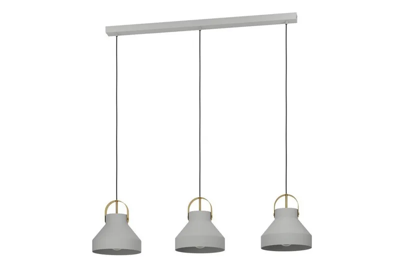 Takpendel Eglo Estepona Grå med 3 Lampor - Products - Belysning - Lampor & belysning inomhus - Taklampa & takbelysning - Pendellampa & hänglampa