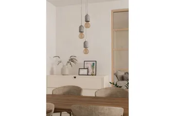 Takpendel Eglo Silvares med 3 Lampor - Grå - Products - Belysning - Lampor & belysning inomhus - Taklampa & takbelysning - Pendellampa & hänglampa