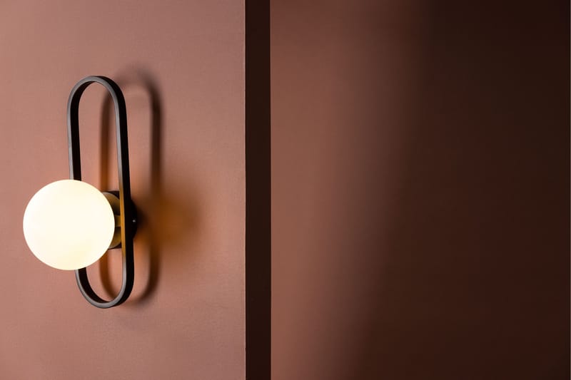Alpes Väggplafond 19 cm - Svart - Products - Belysning - Lampor & belysning inomhus - Vägglampa - Väggplafond