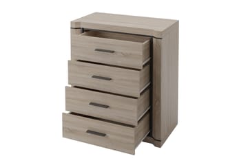 Dallas Skänk 80,5x43,5x91 cm LED-belysning - Ek - Products - Förvaring - Förvaringsmöbler - Sideboard & skänk