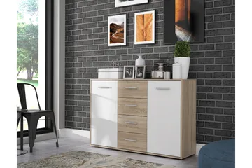 Haba Skänk 34x123 cm - Brun/Vit - Products - Förvaring - Förvaringsmöbler - Sideboard & skänk