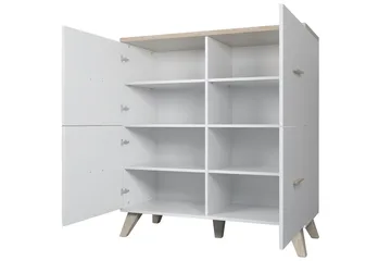 Kardos Vardagsrumsset - Natur/Svart - Products - Förvaring - Förvaringsmöbler - Möbelset för vardagsrum