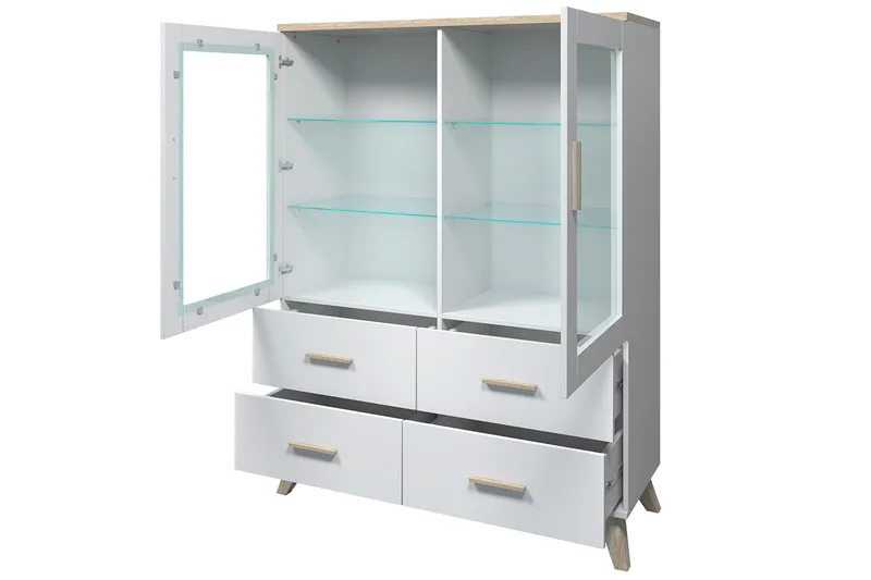 Kardos Vardagsrumsset - Natur/Svart - Products - Förvaring - Förvaringsmöbler - Möbelset för vardagsrum