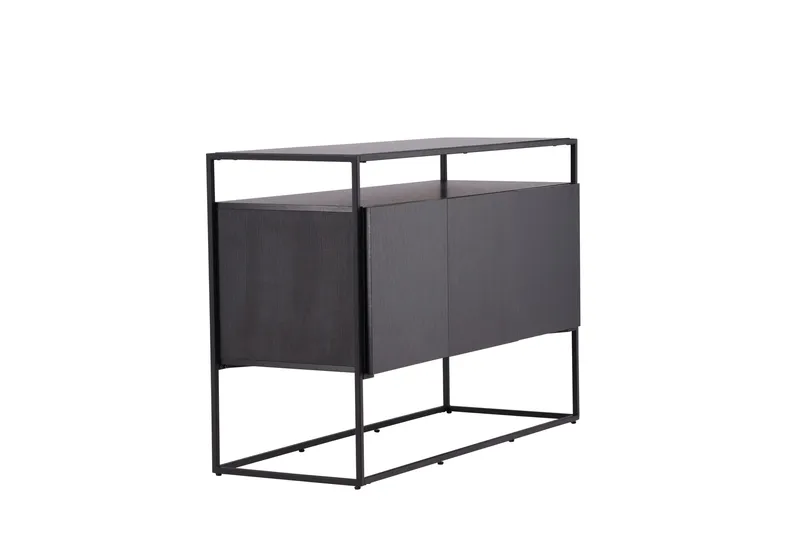 Kingsport Garderob 120x80 cm - Svart - Products - Förvaring - Förvaringsmöbler - Sideboard & skänk