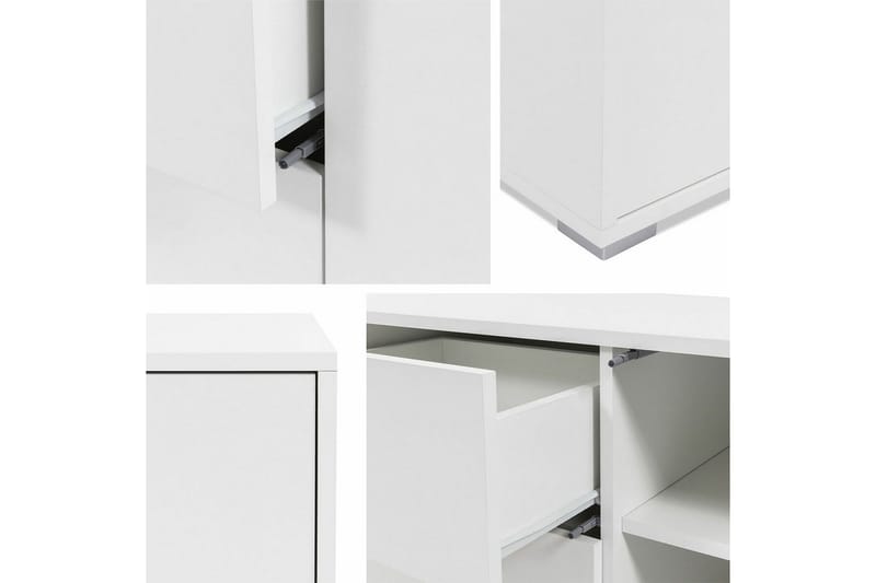 Kintore Möbelset För Vardagsrum White - Products - Förvaring - Förvaringsmöbler - Möbelset för vardagsrum