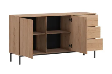 Querty Skåpsbyrå 150x80x41 cm - Svart - Products - Förvaring - Förvaringsmöbler - Byrå