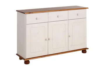 Remiel Skänk 118 cm - Vit/Brun - Products - Förvaring - Förvaringsmöbler - Sideboard & skänk