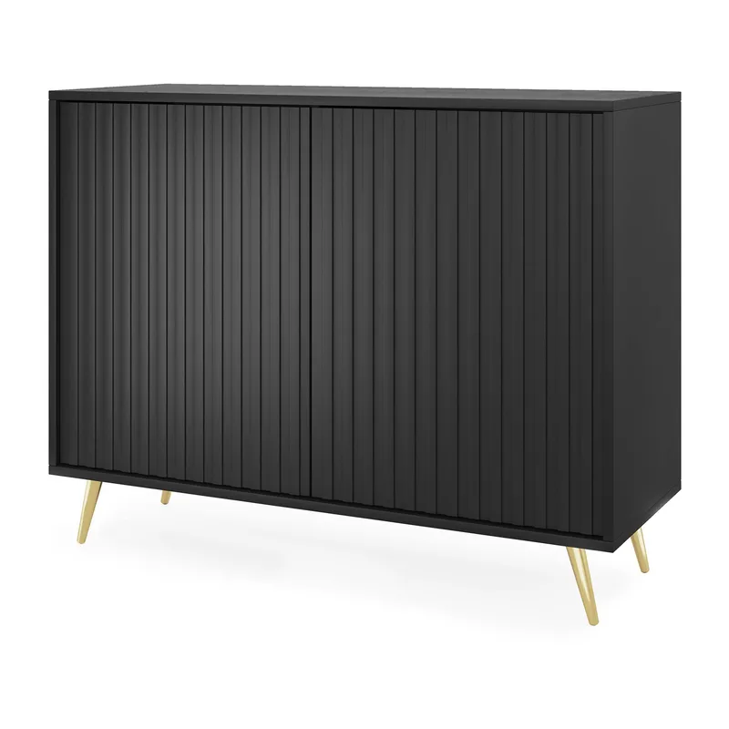 Tapas Byrå 104 cm - Svart - Products - Förvaring - Förvaringsmöbler - Byrå