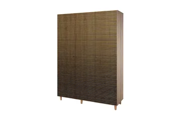 Brokind Garderob 135 cm - Brun/Ek - Products - Förvaring - Garderober & garderobssystem - Garderobsskåp