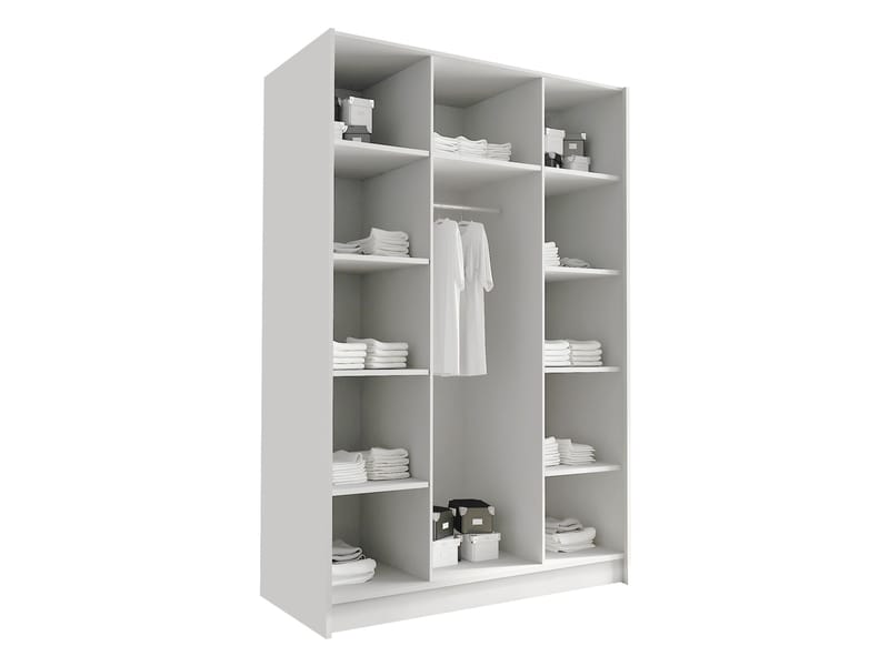 Herrljunga Garderob 150x215 cm - Brun/Svart - Products - Förvaring - Garderober & garderobssystem