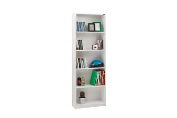 Bokhylla 170x58 cm - Vit - Products - Förvaring - Hylla - Bokhylla