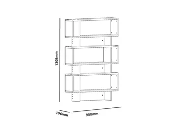 Decorotika Bokhylla - Vit - Products - Förvaring - Hylla - Bokhylla