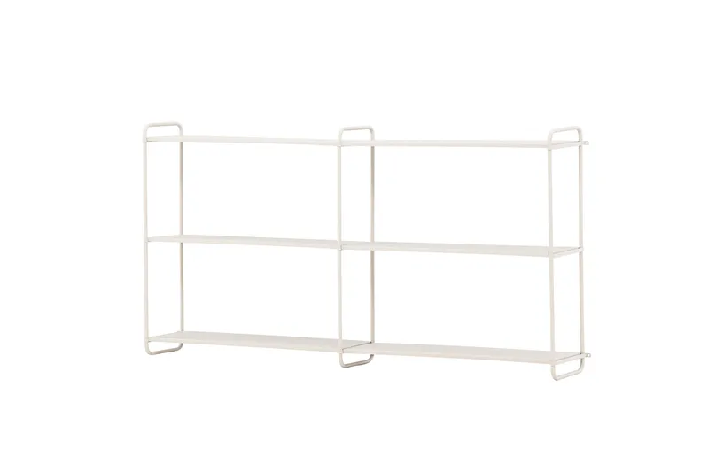 Lyon Tallrikshylla 122x18 cm, Beige