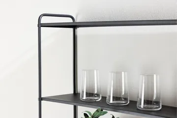 Lyon Tallrikshylla 122x18 cm - Svart - Products - Förvaring - Hylla - Förvaringshylla - Tallrikshylla