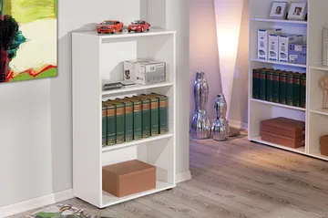 Imhilde Bokhylla 60x110 cm - Vit - Products - Förvaring - Hylla - Bokhylla