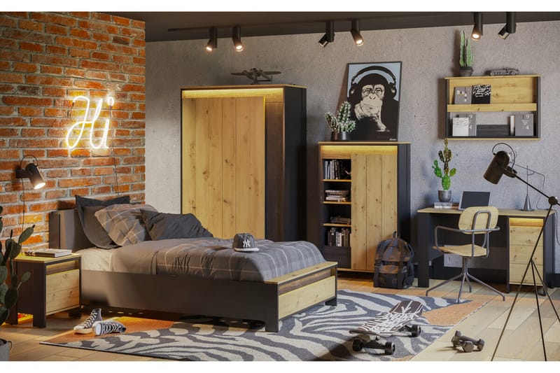 Rathmore Bokhylla 72x39 cm - Svart - Products - Förvaring - Hylla - Bokhylla