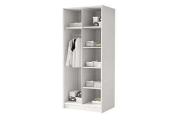Julissa Garderob med Spegel 100 cm - Svart/Guld - Products - Förvaring - Garderober & garderobssystem