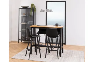 Crabtree Vitrinskåp 40 cm djup 80 cm bred 180 cm hög Metall Glas - Svart - Products - Förvaring - Skåp - Vitrinskåp