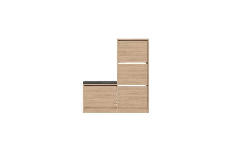 Dude Skoskåp 105 cm - Ek - Products - Förvaring - Skåp - Förvaringsskåp