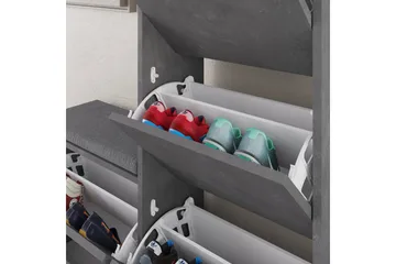 Dude Skosk åp 105 cm - Grå - Products - Förvaring - Skåp - Förvaringsskåp