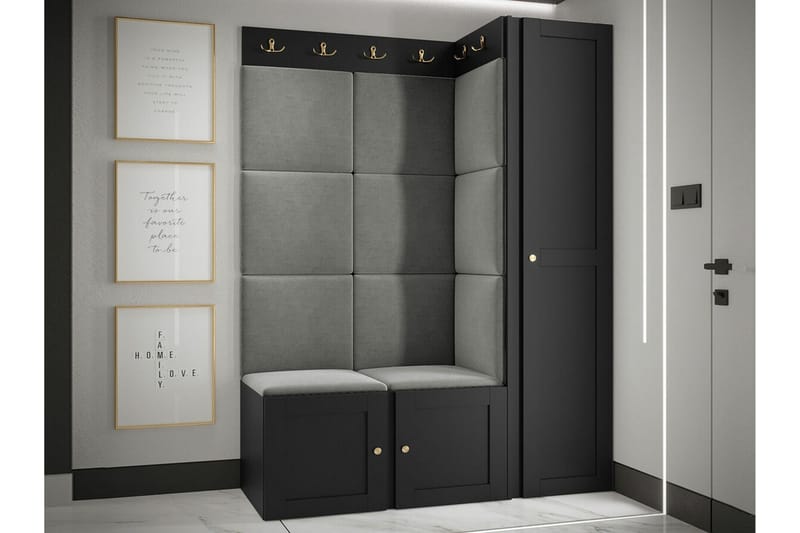 Dunvegan Highboard Black - Products - Förvaring - Skåp - Förvaringsskåp