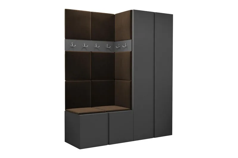 Dunvegan Highboard, Brun