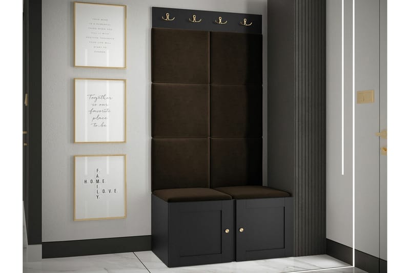 Dunvegan Highboard - Svart - Products - Förvaring - Skåp - Förvaringsskåp