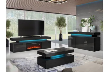 Glenndale Highboard - Svart - Products - Förvaring - Skåp - Förvaringsskåp