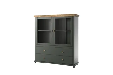 Ivreri Highboard 42x126 cm - Khaki/Natur - Products - Förvaring - Skåp - Förvaringsskåp