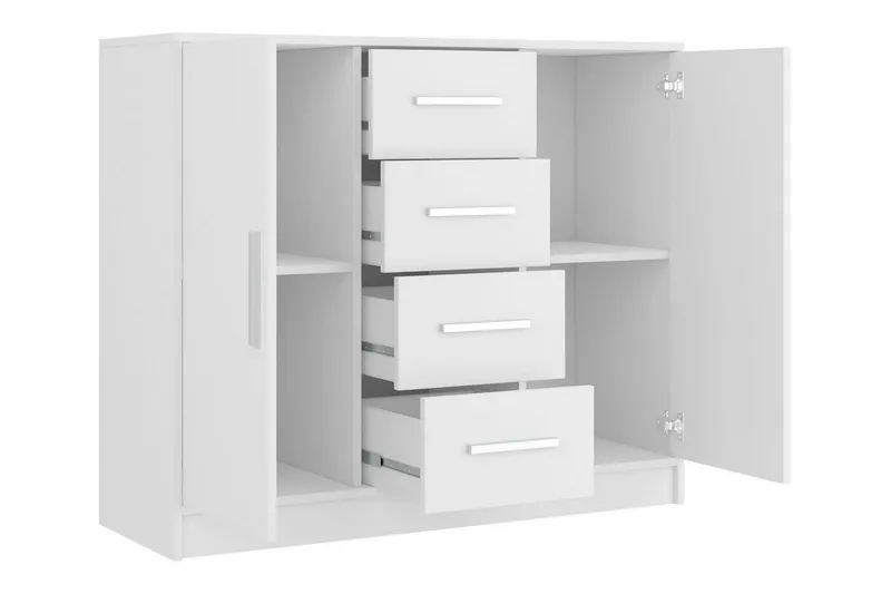 Kintore Highboard - Vit - Products - Förvaring - Skåp - Förvaringsskåp