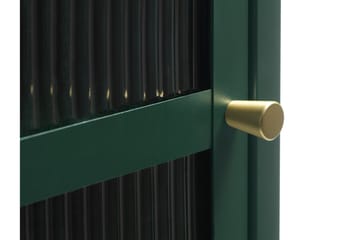 Lazarus Vitrinskåp 40,3 cm djup 111 cm bred 140 cm hög Trä - Grön - Products - Förvaring - Skåp - Vitrinskåp