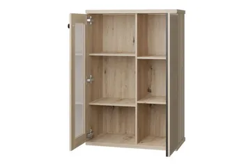 Rosehall Vitrinskåp 132 cm Black - Products - Förvaring - Skåp - Vitrinskåp