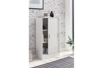 Sideboard Wohnling Melaminbelagd MDF-skjutdörrar Modern - Products - Förvaring - Skåp - Förvaringsskåp