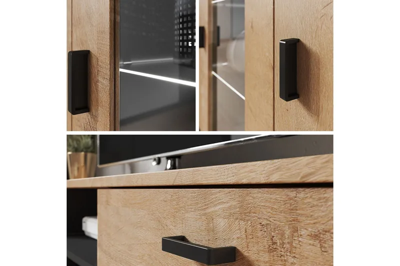 Soho Skåp 29x60 cm Black - Products - Förvaring - Skåp - Vitrinskåp