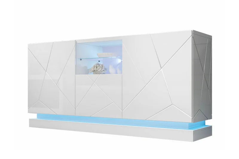 Strontian Highboard Scandinavian Choice White