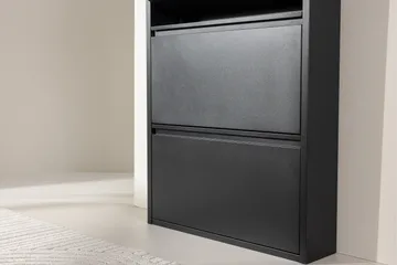 Ushuaia Skoskåp 65x15 cm - Svart - Products - Förvaring - Skåp - Förvaringsskåp