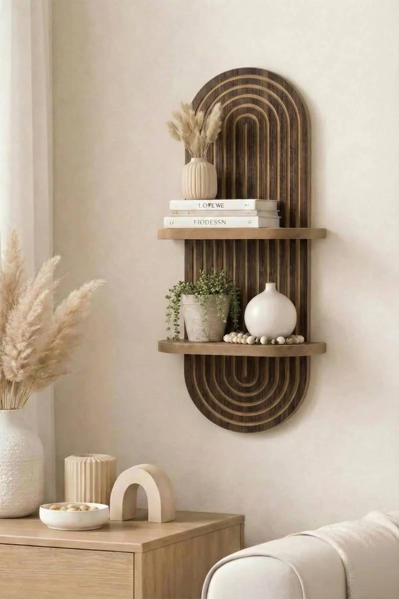 Savik Vägghylla 26x35x13 cm - Wenge - Products - Förvaring - Småförvaring - Väggförvaring