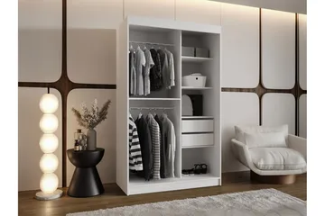 Tallmo Garderob m. Spegel 120x200 cm - Products - Förvaring - Garderober & garderobssystem