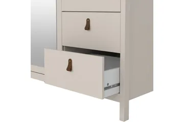 Vallvidera Garderob med Spegel 150x199 cm - Beige - Products - Förvaring - Garderober & garderobssystem