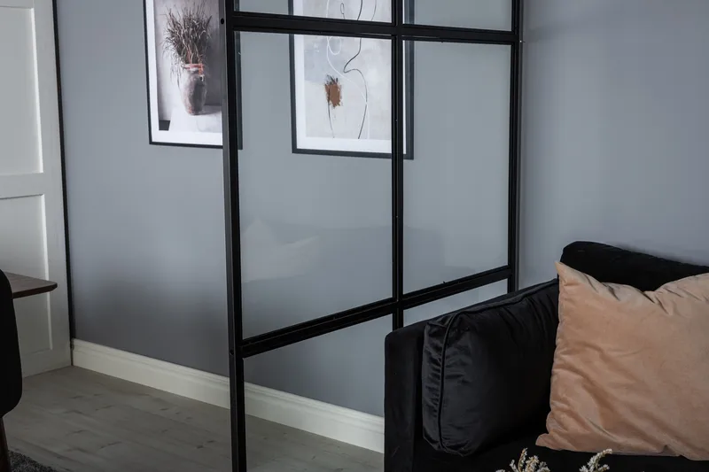 Leif Skärmvägg 120 cm - Svart - Products - Inredning - Dekoration & inredningsdetaljer - Rumsavdelare - Skärmvägg