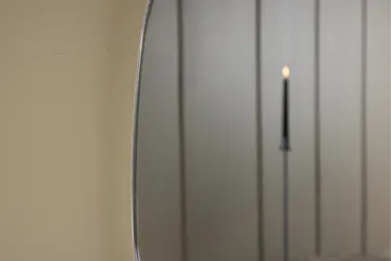 Askersund Vägghängd Spegel 40 cm - Silver - Products - Inredning - Spegel - Hallspegel