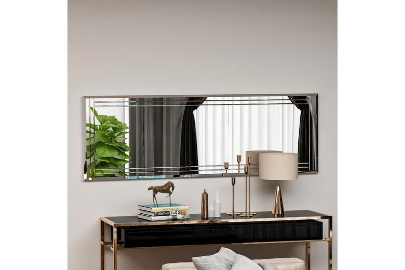 Pauli Spegel 40 cm Rektangulär - Vit - Products - Inredning - Spegel - Hallspegel