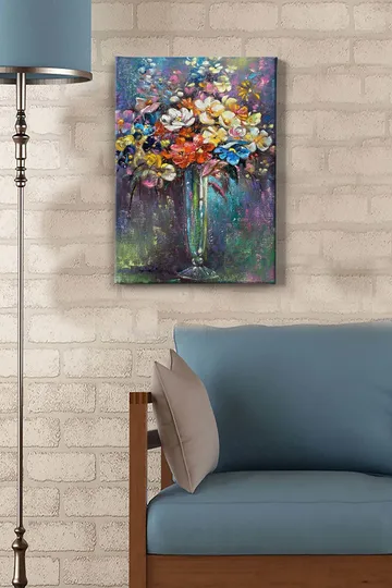 Dekorativ Canvastavla 50x70 cm - Flerfärgad - Products - Inredning - Tavlor & posters - Canvastavla