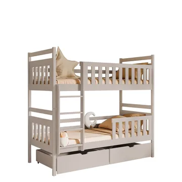 Bridgeorth Våningssäng Två Liggplatser 90x200 cm - Beige - Products - Möbler - Barnmöbler - Barnsäng & juniorsäng - Loftsäng barn