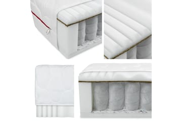 Fema Madrass 200x90x18 cm  Vit  Vit - Vit - Products - Möbler - Barnmöbler - Barnsäng & juniorsäng - Resårbotten barn & barn madrasser