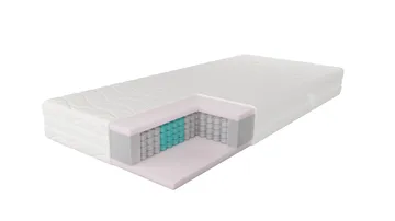 HVILA Pocket 7-zoners Resårmadrass med Tvättbar Klädsel 80x200 cm - Products - Möbler - Barnmöbler - Barnsäng & juniorsäng - Resårbotten barn & barn madrasser