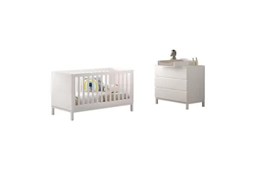 Eva Möbelset för Barnrum - Vit - Products - Möbler - Barnmöbler - Barnmöbelset